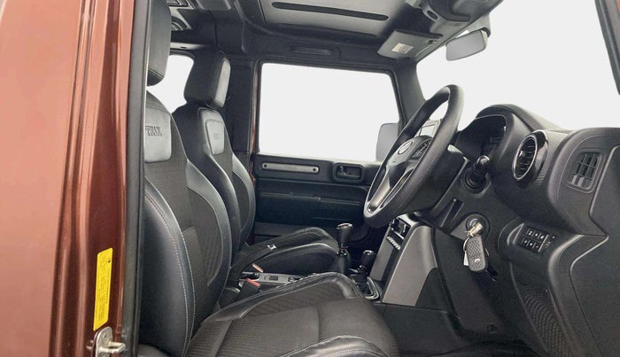 2020 Mahindra Thar LX HARD TOP 4WD MT, Diesel, Manual, 97,922 km, Right Side Front Door Cabin