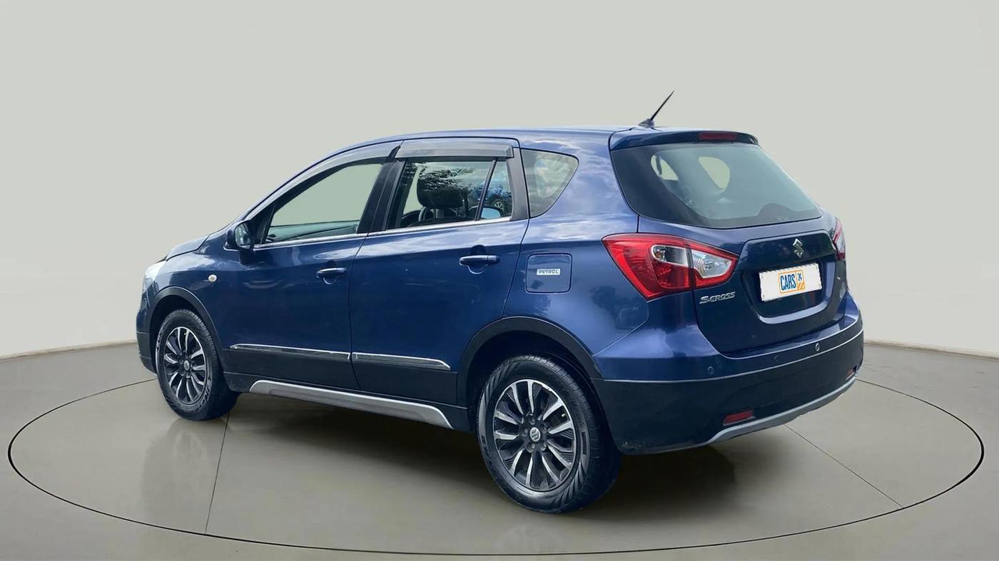 2021 Maruti S Cross SIGMA 1.5, Petrol, Manual, 72,389 km, Left Back Diagonal