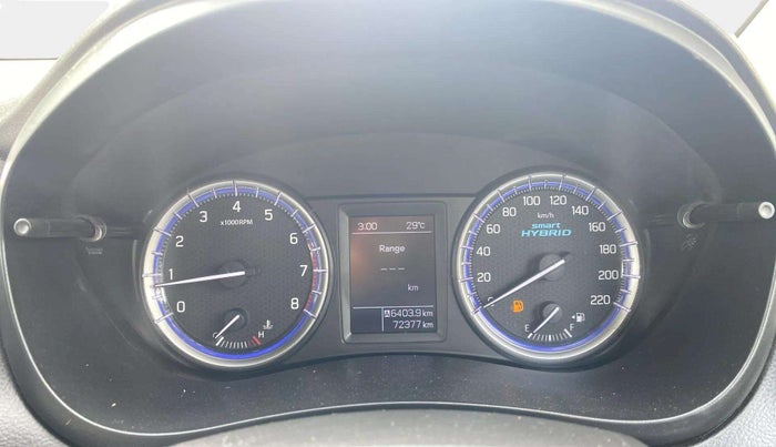 2021 Maruti S Cross SIGMA 1.5, Petrol, Manual, 72,367 km, Odometer Image