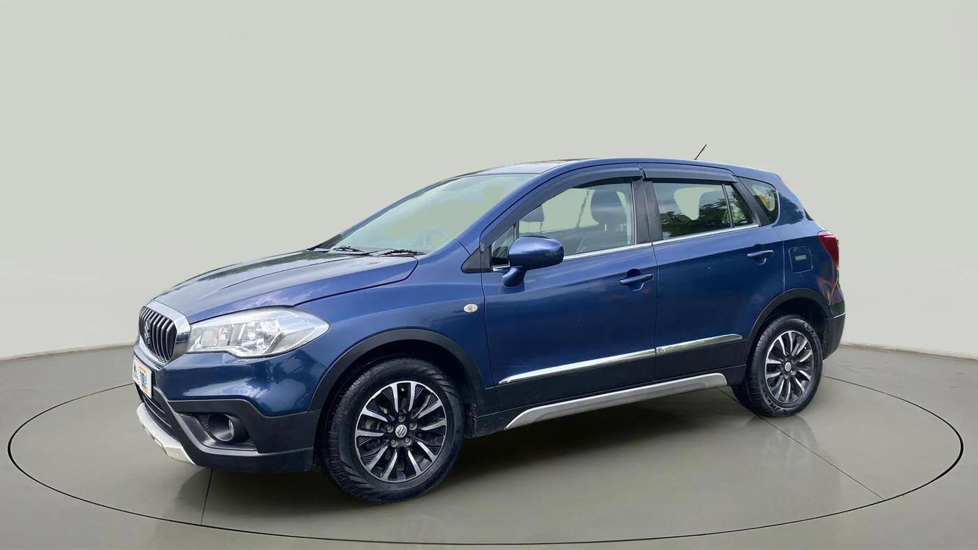 2021 Maruti S Cross SIGMA 1.5, Petrol, Manual, 72,389 km, Left Front Diagonal