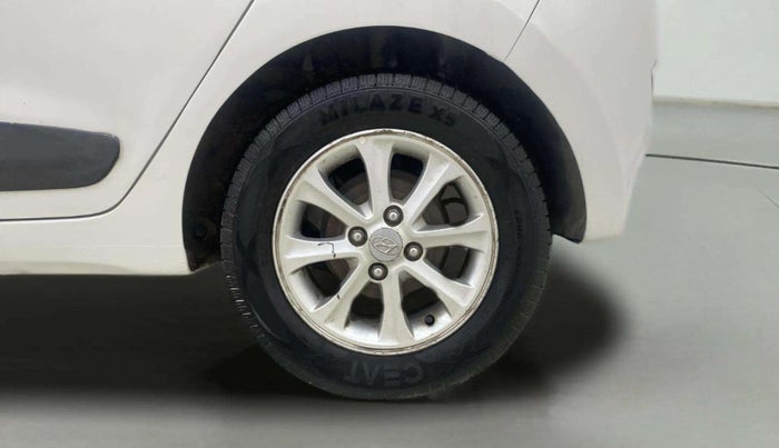 2015 Hyundai Grand i10 ASTA AT 1.2 KAPPA VTVT, Petrol, Automatic, 60,158 km, Left Rear Wheel