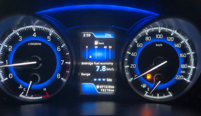2020 Maruti Baleno ZETA PETROL 1.2, Petrol, Manual, 79,209 km, Odometer Image