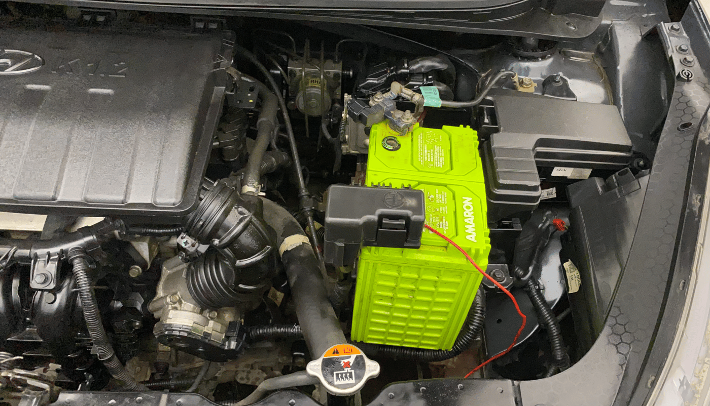 2021 Hyundai GRAND I10 NIOS SPORTZ 1.2 KAPPA VTVT, Petrol, Manual, 64,756 km, Engine View - Left