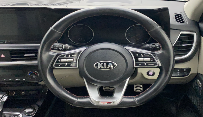2019 KIA SELTOS GTX PLUS DCT 1.4 PETROL, Petrol, Automatic, 90,625 km, Steering Wheel Close Up