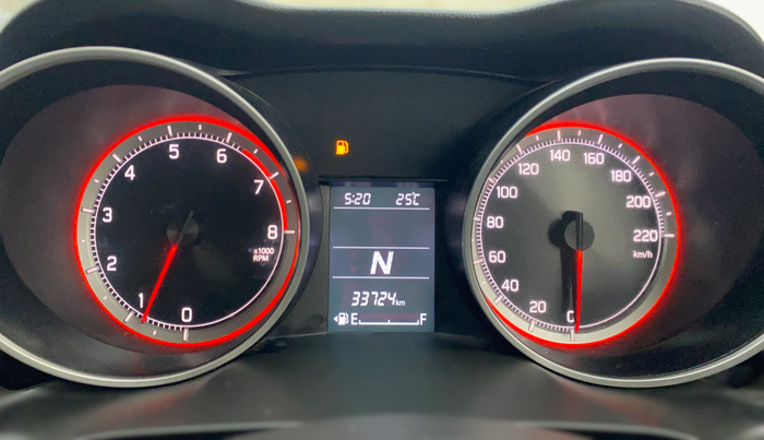2022 Maruti Swift VXI AMT, Petrol, Automatic, 33,676 km, Odometer Image