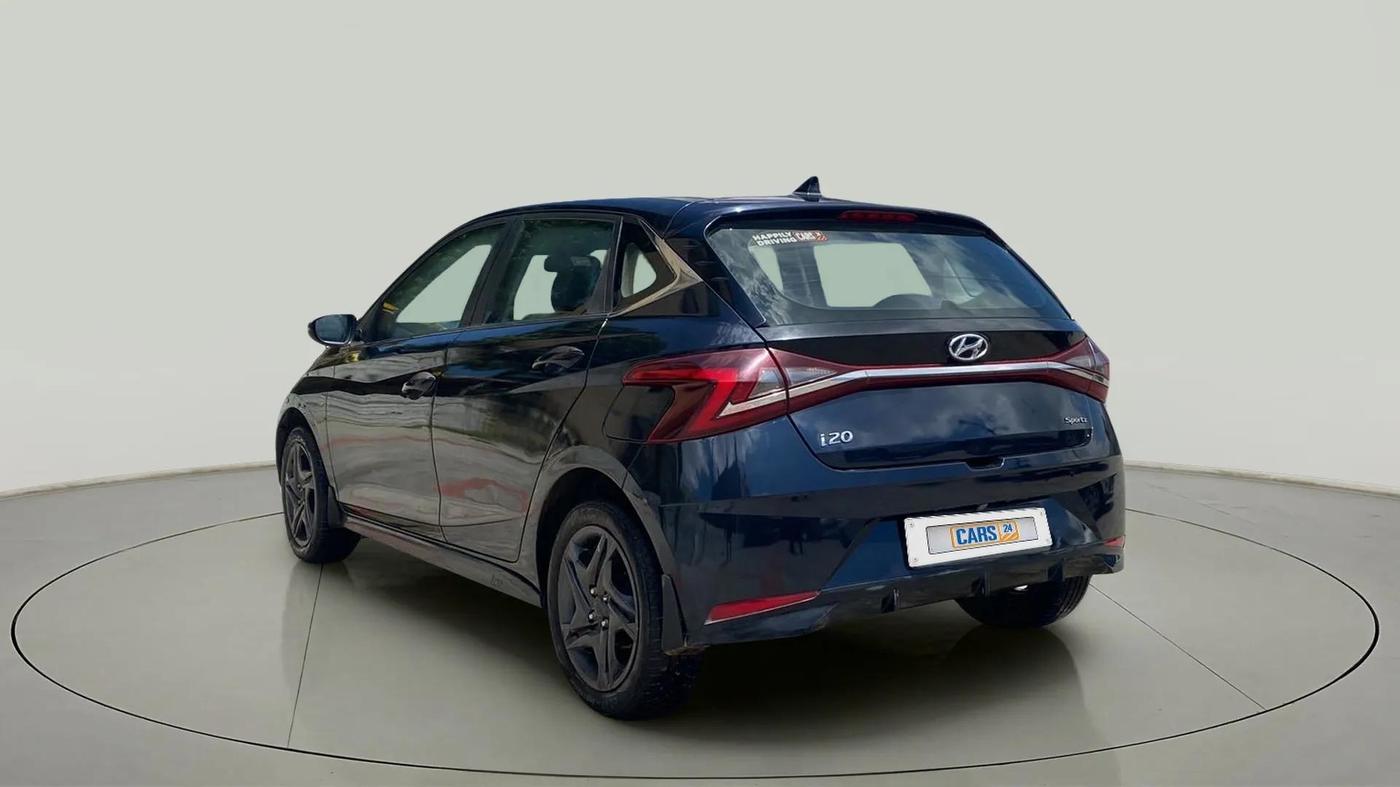 2021 Hyundai NEW I20 SPORTZ 1.2 AT, Petrol, Automatic, 86,966 km, Left Back Diagonal