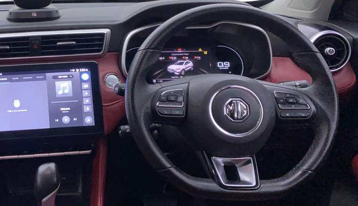 2023 MG ASTOR SAVVY 1.3 TURBO AT S RED, Petrol, Automatic, 26,423 km, Steering Wheel Close Up