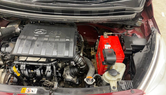 2015 Hyundai Grand i10 ASTA 1.2 KAPPA VTVT, Petrol, Manual, 1,18,778 km, Engine View - Left