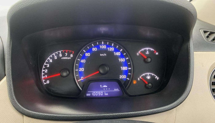 2018 Hyundai Xcent S 1.2, Petrol, Manual, 1,00,881 km, Odometer Image