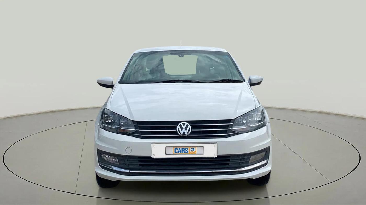 2017 Volkswagen Vento HIGHLINE PLUS 1.5 AT 16 ALLOY, Diesel, Automatic, 99,230 km, Front