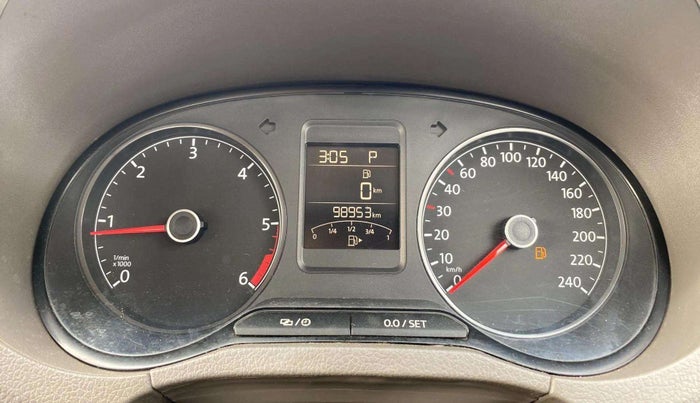 2017 Volkswagen Vento HIGHLINE PLUS 1.5 AT 16 ALLOY, Diesel, Automatic, 98,953 km, Odometer Image