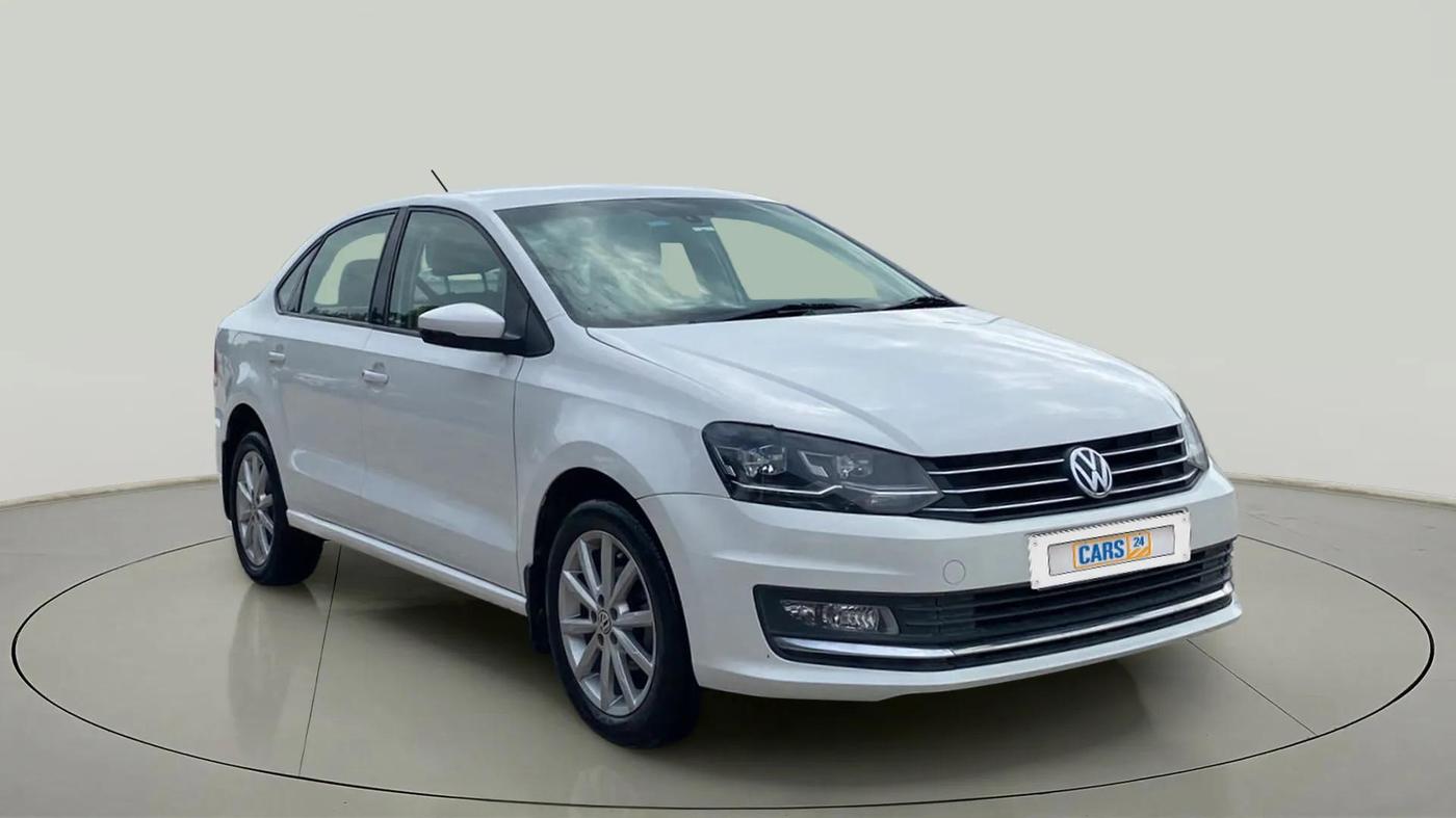 2017 Volkswagen Vento HIGHLINE PLUS 1.5 AT 16 ALLOY, Diesel, Automatic, 99,230 km, SRP