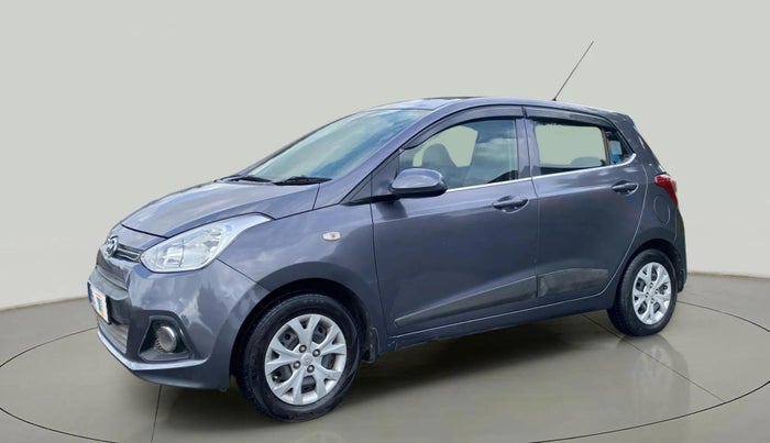 2015 Hyundai Grand i10 MAGNA 1.2 KAPPA VTVT, Petrol, Manual, 1,13,791 km, Left Front Diagonal
