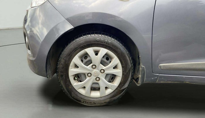 2015 Hyundai Grand i10 MAGNA 1.2 KAPPA VTVT, Petrol, Manual, 1,13,791 km, Left Front Wheel