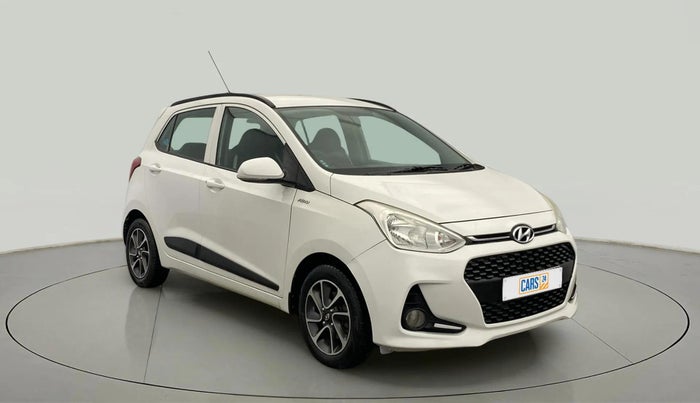 2018 Hyundai Grand i10 SPORTZ (O) AT 1.2 KAPPA VTVT, Petrol, Automatic, 49,230 km, Right Front Diagonal