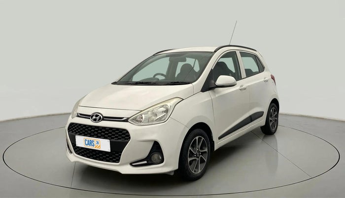 2018 Hyundai Grand i10 SPORTZ (O) AT 1.2 KAPPA VTVT, Petrol, Automatic, 49,230 km, Left Front Diagonal