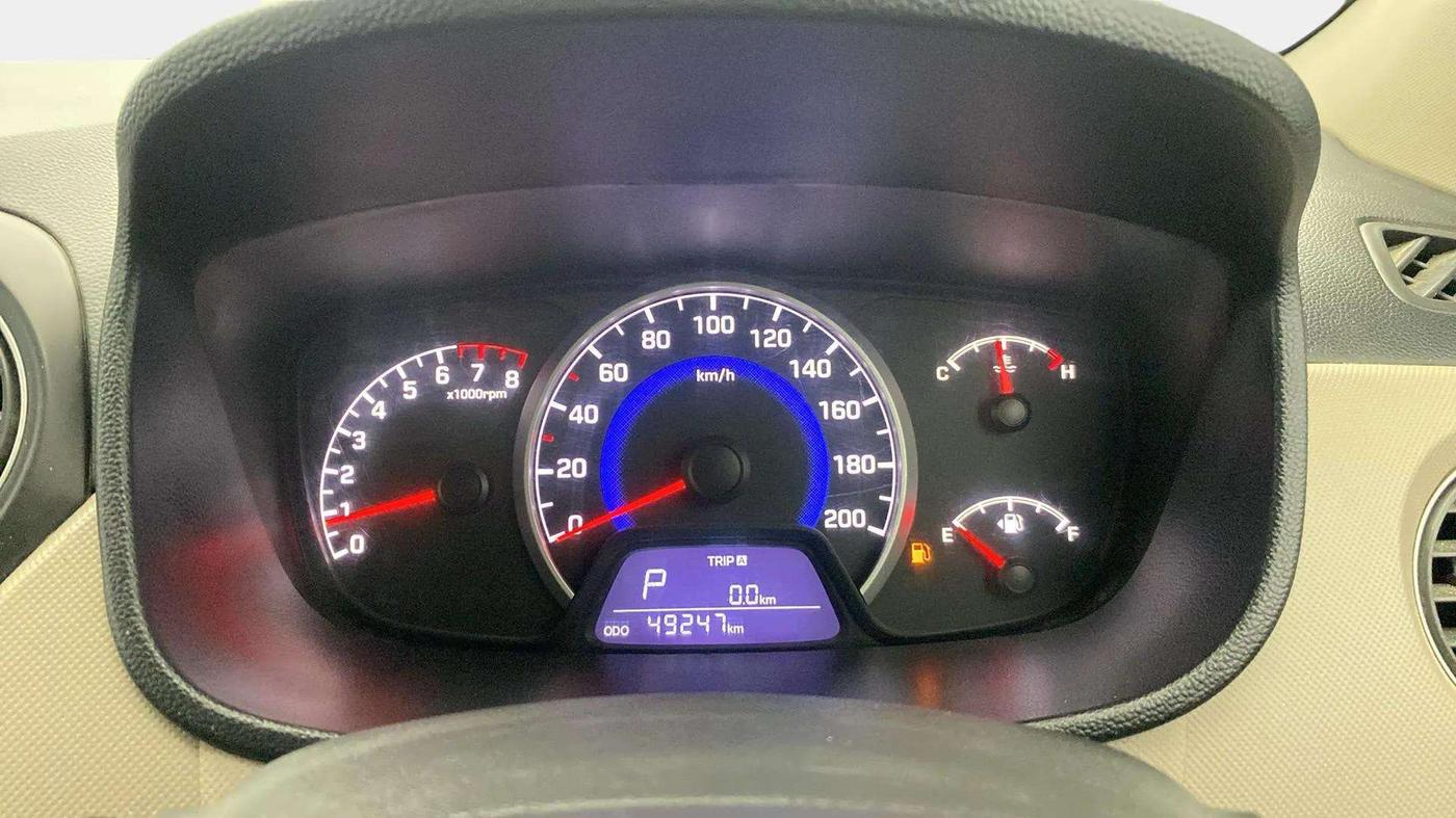 2018 Hyundai Grand i10 SPORTZ (O) AT 1.2 KAPPA VTVT, Petrol, Automatic, 49,230 km, Odometer Image