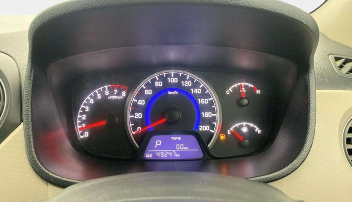 2018 Hyundai Grand i10 SPORTZ (O) AT 1.2 KAPPA VTVT, Petrol, Automatic, 49,230 km, Odometer Image