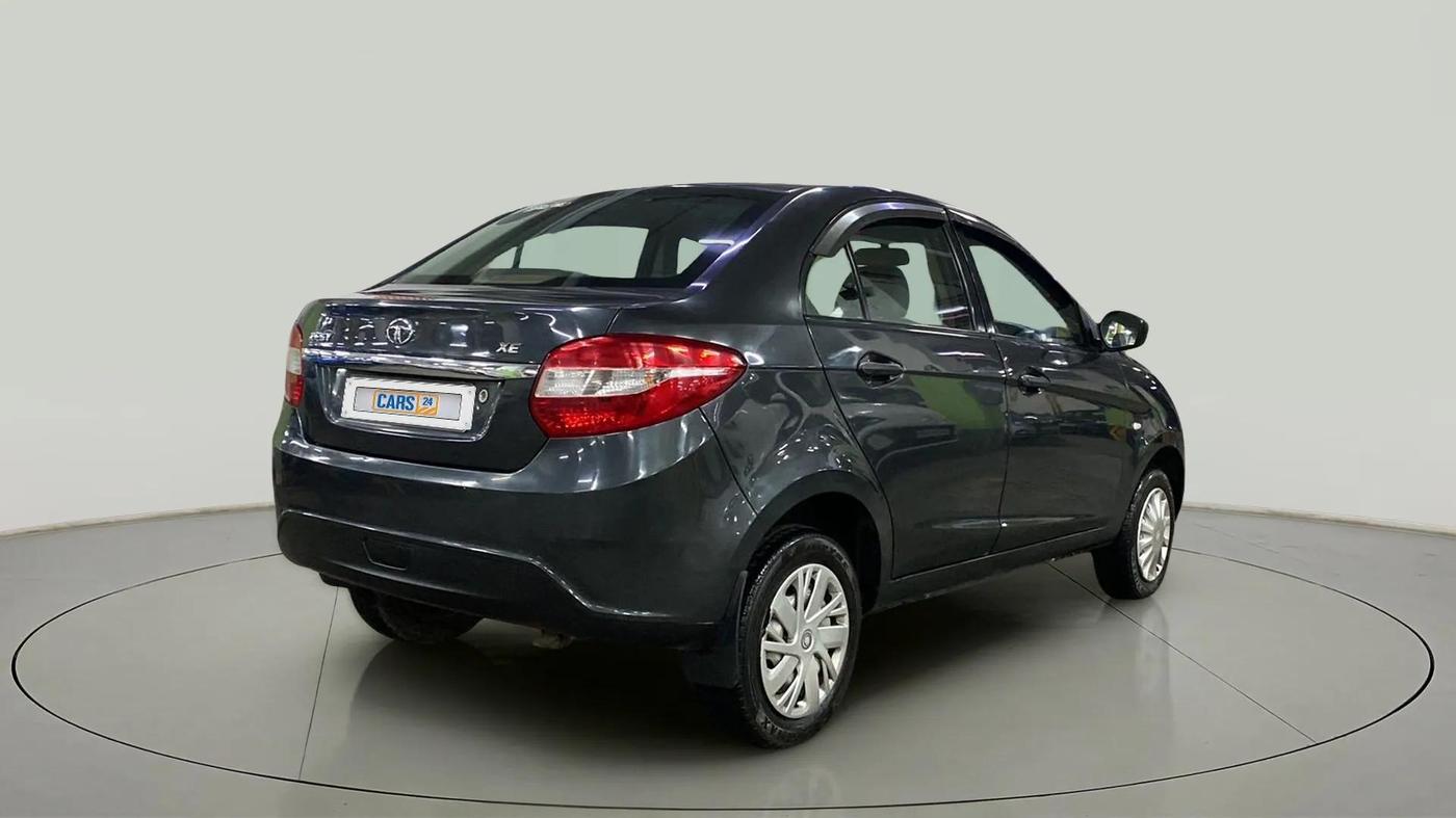 2016 Tata Zest XE 75PS DIESEL, Diesel, Manual, 99,976 km, Right Back Diagonal