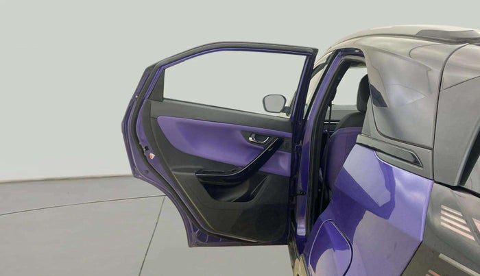 2024 Tata NEXON FEARLESS PURPLE + SUNROOF DCA DUAL TONE 1.2 PETROL, Petrol, Automatic, 24,413 km, LHS Rear Door
