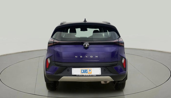 2024 Tata NEXON FEARLESS PURPLE + SUNROOF DCA DUAL TONE 1.2 PETROL, Petrol, Automatic, 24,413 km, Back/Rear