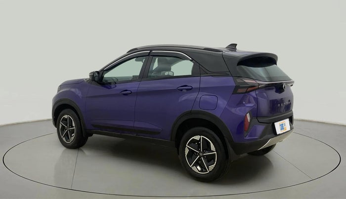 2024 Tata NEXON FEARLESS PURPLE + SUNROOF DCA DUAL TONE 1.2 PETROL, Petrol, Automatic, 24,413 km, Left Back Diagonal