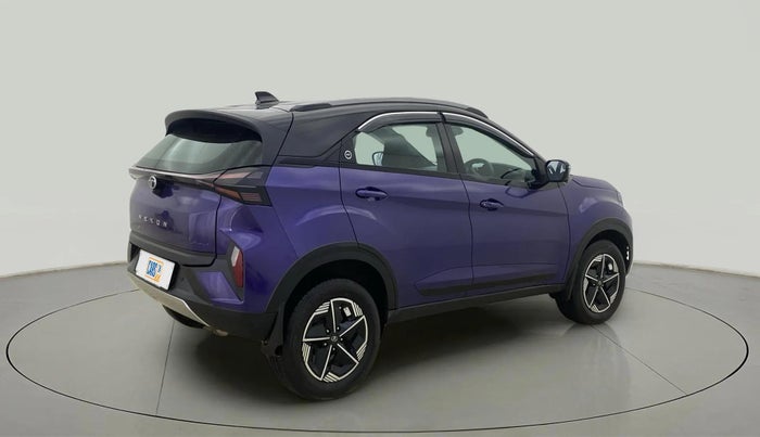 2024 Tata NEXON FEARLESS PURPLE + SUNROOF DCA DUAL TONE 1.2 PETROL, Petrol, Automatic, 24,413 km, Right Back Diagonal