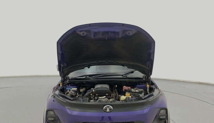 2024 Tata NEXON FEARLESS PURPLE + SUNROOF DCA DUAL TONE 1.2 PETROL, Petrol, Automatic, 24,413 km, Open Bonet