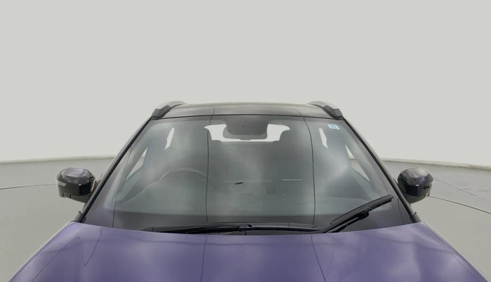 2024 Tata NEXON FEARLESS PURPLE + SUNROOF DCA DUAL TONE 1.2 PETROL, Petrol, Automatic, 24,413 km, Front Windshield