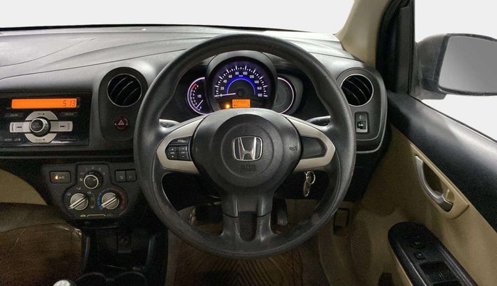 2014 Honda Brio VX MT, Petrol, Manual, 28,414 km, Steering Wheel Close Up
