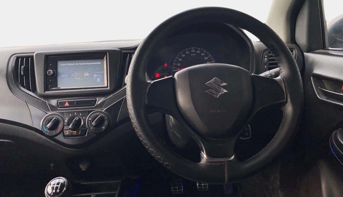 2017 Maruti Baleno SIGMA PETROL 1.2, Petrol, Manual, 1,03,141 km, Steering Wheel Close Up