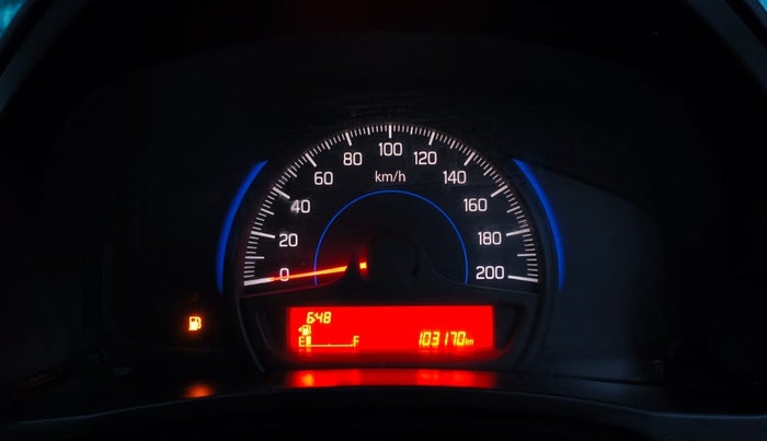 2017 Maruti Baleno SIGMA PETROL 1.2, Petrol, Manual, 1,03,141 km, Odometer Image