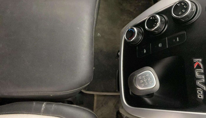 2016 Mahindra Kuv100 K8 6 STR, Petrol, Manual, 35,228 km, Gear Lever
