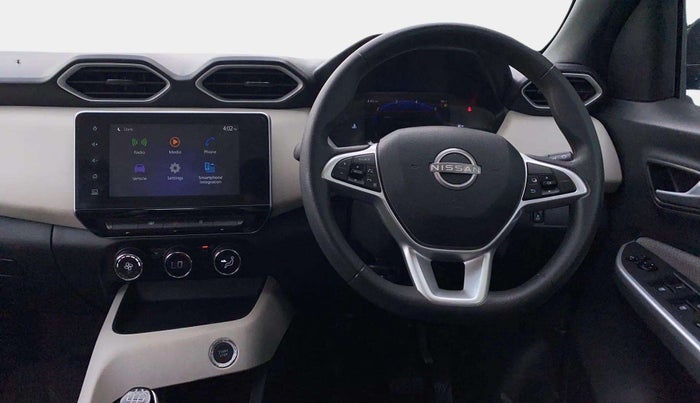 2024 Nissan MAGNITE XV MT, Petrol, Manual, 13,208 km, Steering Wheel Close Up