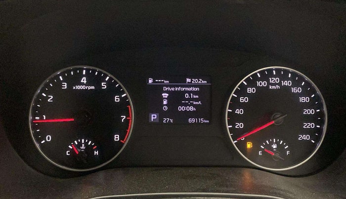 2019 KIA SELTOS HTX IVT 1.5 PETROL, Petrol, Automatic, 69,102 km, Odometer Image