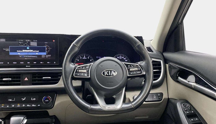 2019 KIA SELTOS HTX IVT 1.5 PETROL, Petrol, Automatic, 69,102 km, Steering Wheel Close Up