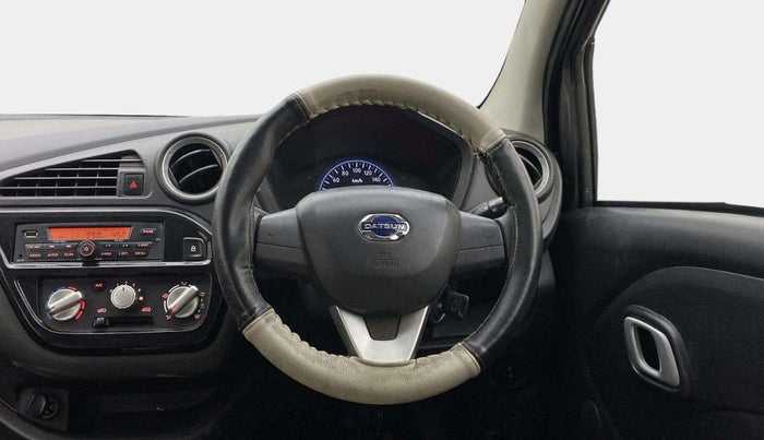 2018 Datsun Redi Go S 1.0 AMT, Petrol, Automatic, 27,797 km, Steering Wheel Close Up