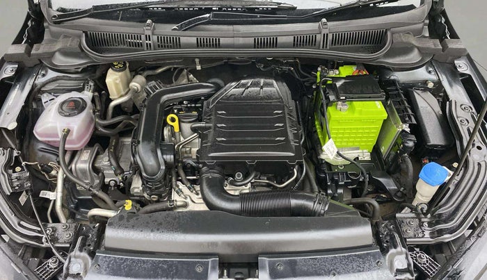 2022 Skoda SLAVIA STYLE 1.0L TSI AT, Petrol, Automatic, 27,837 km, Engine View
