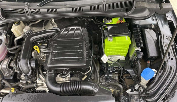 2022 Skoda SLAVIA STYLE 1.0L TSI AT, Petrol, Automatic, 27,837 km, Engine View - Left