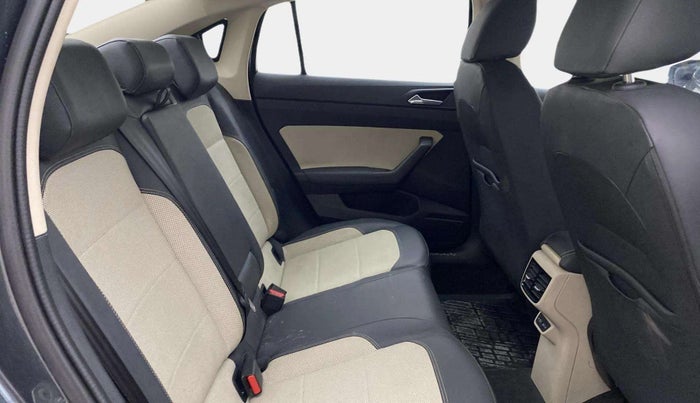 2022 Skoda SLAVIA STYLE 1.0L TSI AT, Petrol, Automatic, 27,837 km, Right Side Rear Door Cabin