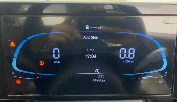 2023 Hyundai Verna SX 1.5 l MPI, Petrol, Manual, 14,744 km, Odometer Image