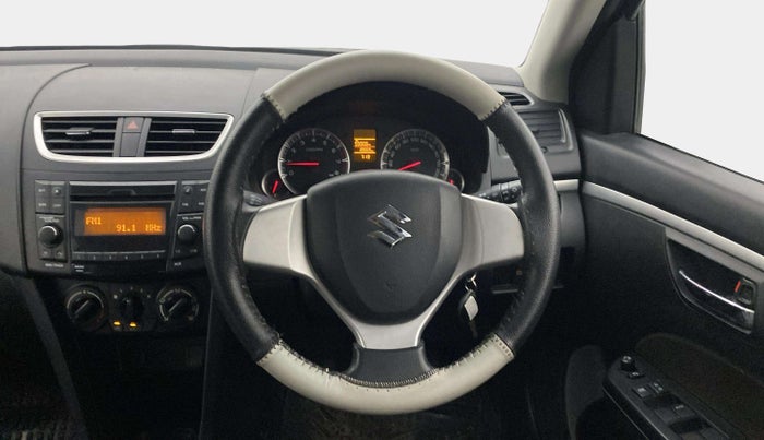 2014 Maruti Swift VXI, Petrol, Manual, 16,599 km, Steering Wheel Close Up