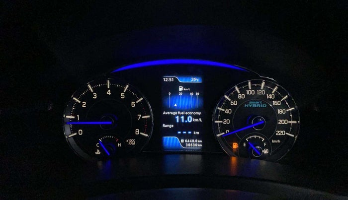 2022 Maruti Ciaz SIGMA 1.5 SHVS MT  PETROL, Petrol, Manual, 36,597 km, Odometer Image
