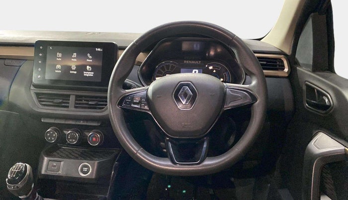 2021 Renault Kiger RXT (O) MT, Petrol, Manual, 25,906 km, Steering Wheel Close Up