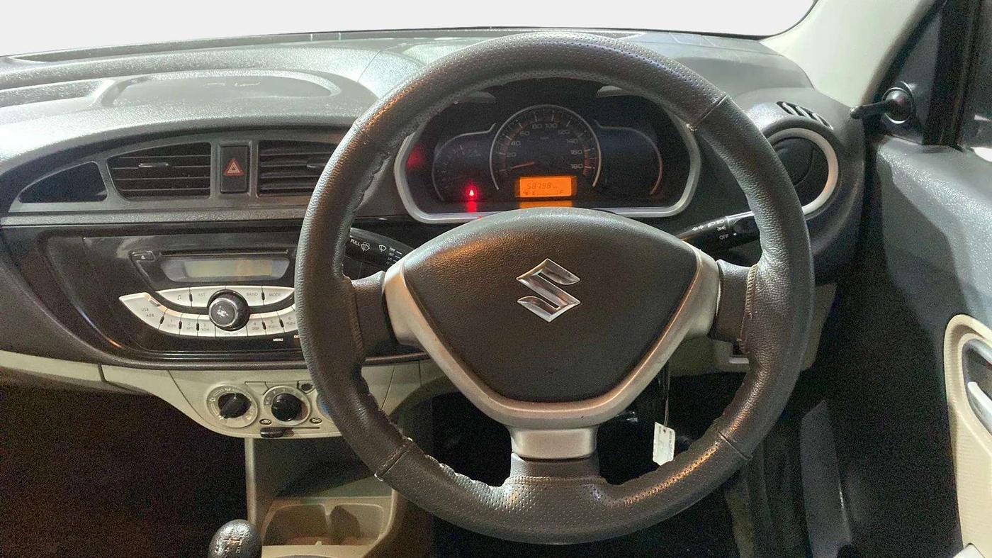 2014 Maruti Alto K10 VXI, Petrol, Manual, 58,793 km, Steering Wheel Close Up