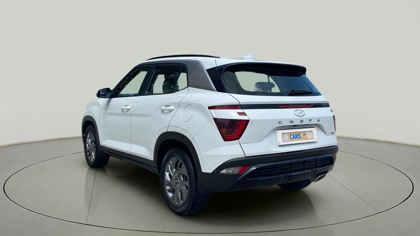 2021 Hyundai Creta SX 1.4 TURBO DCT, Petrol, Automatic, 42,396 km, Left Back Diagonal