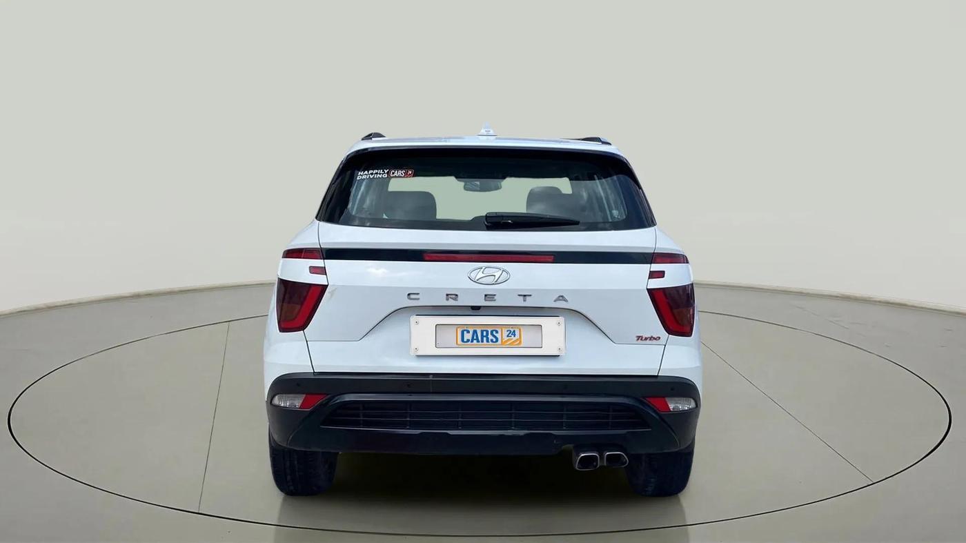 2021 Hyundai Creta SX 1.4 TURBO DCT, Petrol, Automatic, 42,396 km, Back/Rear