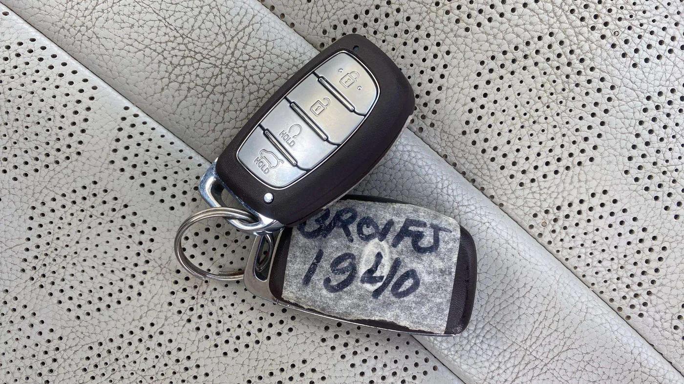 2021 Hyundai Creta SX 1.4 TURBO DCT, Petrol, Automatic, 42,396 km, Key Close Up