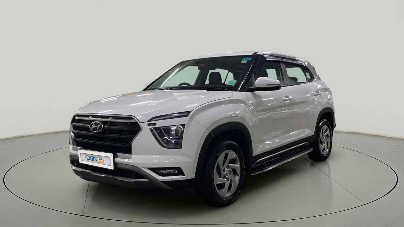 2023 Hyundai Creta EX 1.5 PETROL, Petrol, Manual, 20,548 km, Left Front Diagonal