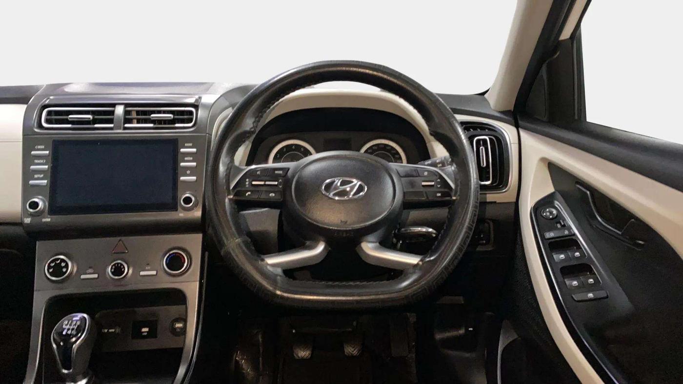 2023 Hyundai Creta EX 1.5 PETROL, Petrol, Manual, 20,548 km, Steering Wheel Close Up